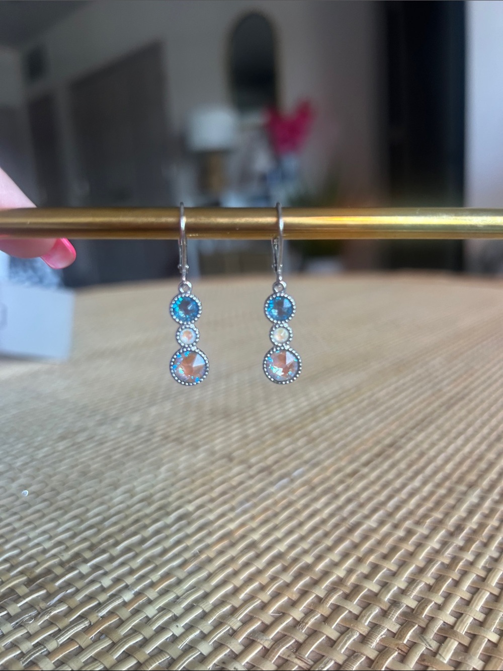 Touchstone Crystal by Swarovski Little Falls Earrings